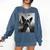 Dog Mom Dad Alien Selfie Boston Terrier UFO For Men Women Comfort Colors Sweatshirt Denim