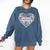 Drama Teacher Heart Pumpkin Ghost Halloween Kids Comfort Colors Sweatshirt Denim Drama Teacher Heart Pumpkin Ghost Halloween Kids Comfort Colors Sweatshirt Denim