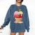 Dripping Apple Ice Cream Cone Cute Teacher Appreciation Comfort Colors Sweatshirt Denim Dripping Apple Ice Cream Cone Cute Teacher Appreciation Comfort Colors Sweatshirt Denim