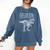 Lets Eat Kids Punctuation Saves Lives Dinosaur Teacher Comfort Colors Sweatshirt Denim