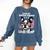 Even My Boston Terrier Loves Trump Trump Supporter Dog Lover Comfort Colors Sweatshirt Denim