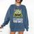 Eye Survived 100 Days Of School Monster Lover Teacher Kids Comfort Colors Sweatshirt Denim