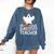 Faboolous Substitute Teacher Halloween Costume Comfort Colors Sweatshirt Denim