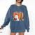 Fall Book Pumpkin Ghost Reading Books Halloween Teacher Comfort Colors Sweatshirt Denim Fall Book Pumpkin Ghost Reading Books Halloween Teacher Comfort Colors Sweatshirt Denim