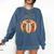 Fall Book Pumpkin Fall Librarians Bookworm Teachers Students Comfort Colors Sweatshirt Denim