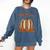 Fall In Love With Reading Pumpkin Autumn Librarians Teacher Comfort Colors Sweatshirt Denim