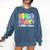 Field Day Green Team For Teacher Kids Field Day Games Comfort Colors Sweatshirt Denim Field Day Green Team For Teacher Kids Field Day Games Comfort Colors Sweatshirt Denim