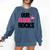 Our Flock Rocks Flamingo Mother's Day Teacher Comfort Colors Sweatshirt Denim Our Flock Rocks Flamingo Mother's Day Teacher Comfort Colors Sweatshirt Denim