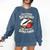 Front Office Teacher Admin Mother I'm A School Secretary Comfort Colors Sweatshirt Denim