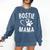 Fun Bostie Mama Dog Lover Apparel Boston Terrier Mom Comfort Colors Sweatshirt Denim
