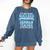 Fun German Teacher Appreciation Language Class Saying Comfort Colors Sweatshirt Denim