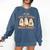Ghost Are You Fall-O-Ween Directions Teacher Halloween Comfort Colors Sweatshirt Denim Ghost Are You Fall-O-Ween Directions Teacher Halloween Comfort Colors Sweatshirt Denim