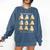 Ghosts Halloween Montessori Teacher Educator Costume Comfort Colors Sweatshirt Denim Ghosts Halloween Montessori Teacher Educator Costume Comfort Colors Sweatshirt Denim