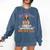 This Girl Loves Watermelon And Her Boston Terrier Dog Mother Comfort Colors Sweatshirt Denim
