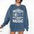 Some Grandpas Play Bingo Real Grandpas Teach Music Teacher Comfort Colors Sweatshirt Denim
