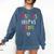 Growth Mindset Positive Back To School Teacher Student Comfort Colors Sweatshirt Denim