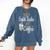 Half Coffee Half English Teacher English Teacher Men Women Comfort Colors Sweatshirt Denim