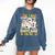 Halloween You Can't Scare Me I'm a Daycare Teacher Ghost Comfort Colors Sweatshirt Denim Halloween You Can't Scare Me I'm a Daycare Teacher Ghost Comfort Colors Sweatshirt Denim