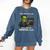 Halloween Monster Math Pun Teacher Humor Comfort Colors Sweatshirt Denim Halloween Monster Math Pun Teacher Humor Comfort Colors Sweatshirt Denim