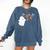 Halloween Music Note Ghost Teacher Fall Musical Instrument Comfort Colors Sweatshirt Denim Halloween Music Note Ghost Teacher Fall Musical Instrument Comfort Colors Sweatshirt Denim
