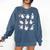 Halloween PE Teacher Ghost Playing Soccer Football Baseball Comfort Colors Sweatshirt Denim Halloween PE Teacher Ghost Playing Soccer Football Baseball Comfort Colors Sweatshirt Denim
