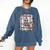 Halloween Skeleton Teacher I'Ll Just Wait Until It's Quiet Comfort Colors Sweatshirt Denim Halloween Skeleton Teacher I'Ll Just Wait Until It's Quiet Comfort Colors Sweatshirt Denim