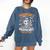 Halloween Skeleton Teacher Phonemes Graphemes Caffeine Lover Comfort Colors Sweatshirt Denim