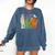 Halloween SPED Teacher Boo In ASL Boo Hands Sign Language Comfort Colors Sweatshirt Denim