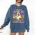 Halloween Teacher You Can't Scare Me I Teach Second Grade Comfort Colors Sweatshirt Denim