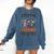 Halloween Teacher Creepin It Real With My 4th Grade Monsters Comfort Colors Sweatshirt Denim Halloween Teacher Creepin It Real With My 4th Grade Monsters Comfort Colors Sweatshirt Denim
