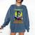 Halloween Teacher Librarian Frankenstein Reading Books Comfort Colors Sweatshirt Denim Halloween Teacher Librarian Frankenstein Reading Books Comfort Colors Sweatshirt Denim