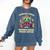 Halloween Teacher Zombie Reading Is Good For Brains Comfort Colors Sweatshirt Denim Halloween Teacher Zombie Reading Is Good For Brains Comfort Colors Sweatshirt Denim