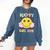 Happy Dot Day Hippie Flowers Smile Face Groovy Teacher Kids Comfort Colors Sweatshirt Denim Happy Dot Day Hippie Flowers Smile Face Groovy Teacher Kids Comfort Colors Sweatshirt Denim