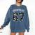 Haunted By 6 7 67 Six Seven Halloween Teacher Mom Comfort Colors Sweatshirt Denim
