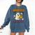 Haunted By Fractions Math Halloween Teacher Comfort Colors Sweatshirt Denim Haunted By Fractions Math Halloween Teacher Comfort Colors Sweatshirt Denim