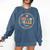 Head Start Team Homeschooling Teacher Back To School Comfort Colors Sweatshirt Denim
