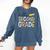 Hello Second Grade Team 2nd Grade Back To School Teacher Kid Comfort Colors Sweatshirt Denim