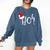 Ho Cubed Shirt Math Teacher Xmas For Men Women Kids Comfort Colors Sweatshirt Denim