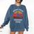 Hocus Pocus Everybody Focus Witch Halloween Teacher Women Comfort Colors Sweatshirt Denim