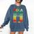 Hola Estudiantes Spanish Teacher Back To School 2025 Comfort Colors Sweatshirt Denim