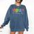 Hooray It's Library Day Teacher Reader Books Back To School Comfort Colors Sweatshirt Denim Hooray It's Library Day Teacher Reader Books Back To School Comfort Colors Sweatshirt Denim