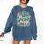 House Of Courage Flowers RCA School Teacher Student Tee Comfort Colors Sweatshirt Denim