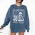 I'Ll Just Wait Until It's Quiet Skeleton Halloween Teacher Comfort Colors Sweatshirt Denim I'Ll Just Wait Until It's Quiet Skeleton Halloween Teacher Comfort Colors Sweatshirt Denim