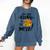 I'm Just Here To Get Messy Art Teacher Artist Painting Comfort Colors Sweatshirt Denim