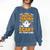 I'm A Math Teacher I'm Scary All Year Long Spooky Halloween Comfort Colors Sweatshirt Denim