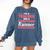 I'm A Teacher And A Marathon Runner Don't Underestimate Me Men Women Comfort Colors Sweatshirt Denim