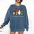 Inclusion Isn't Scary SLP Halloween Sped Teacher Animal Comfort Colors Sweatshirt Denim Inclusion Isn't Scary SLP Halloween Sped Teacher Animal Comfort Colors Sweatshirt Denim