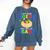 I Am Their Voice They Are My Heart Autism Awareness Teacher Comfort Colors Sweatshirt Denim