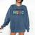 It's A Good Day To Make Music Musician Music Teacher Comfort Colors Sweatshirt Denim It's A Good Day To Make Music Musician Music Teacher Comfort Colors Sweatshirt Denim
