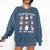 It’s Okay To Feel All The Feels Special Ed Teacher Halloween Comfort Colors Sweatshirt Denim